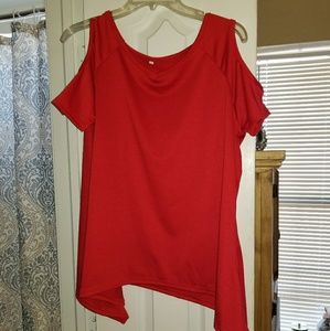 Three cold shoulder shirts (all 3)